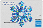 Featured Card 3 - Blue Facet Snowflake