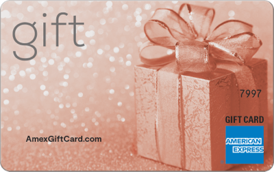 Festive Gold Gift Card