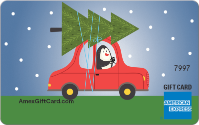 Penguin Car Gift Card