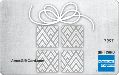 Silver Metal Gift Card